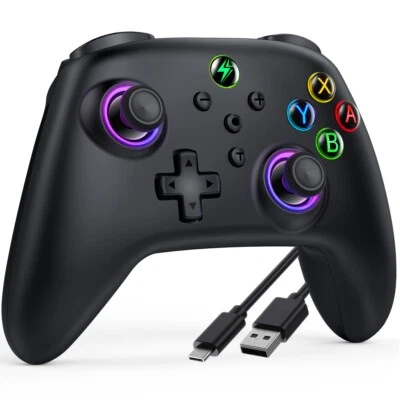 Wireless Switch Pro Controller für Nintendo Switch 2(2025)/OLED,PC,iOS Gamepad - Bild 1 von 4