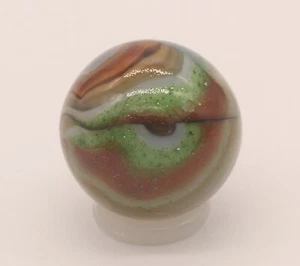 Dave's Appalachian Swirls (D.A.S) Harvest Moon Run Marble 23/32"+ - Picture 1 of 8