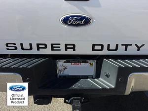 2008-2016 Ford Super Duty Tailgate Letter Inserts Vinyl Stickers Decals F250-450 - Picture 1 of 4