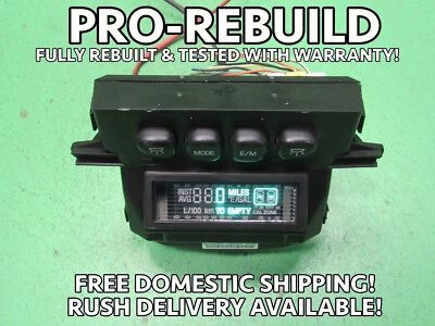 98-02 LINCOLN NAVEGATOR CONSOLA SUPERIOR DIGITAL INFORMACIÓN PANTALLA BRÚJULA RECONSTRUIDA 09 Foto 1 de 4