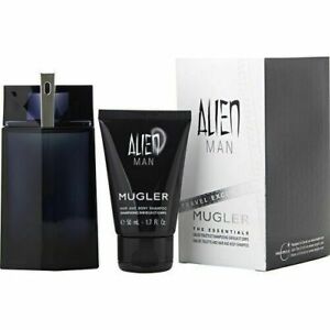 Travel Set Alien Man By Thierry Mugler 2pc 3.4oz. (100ml +1.7 oz. (50ml) shampoo