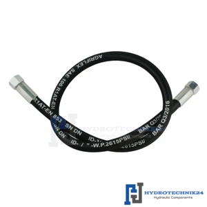 Hydraulikschlauch DN/NW 12 2SN 15L 15-L DKOL M22 metrisch von 200mm bis 9000mm - Zdjęcie 1 z 2