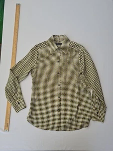 Ladies Blouse M&S Size 8 Yellow Mix Long Sleeve 29635 - Picture 1 of 14