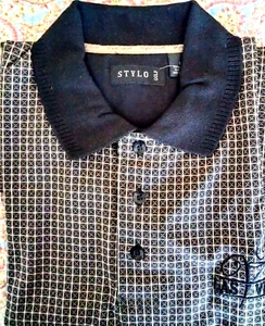 Neu ohne Etikett Stylo Golf Las Vegas kurzärmliges Sport-Poloshirt für Herren Größe L 100 % Baumwolle - Bild 1 von 7