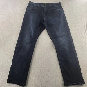 Urban Star Jeans Men's Size 38X32 Dark Blue Wash Stretch Comfort Regular Fit - Picture 1 of 10