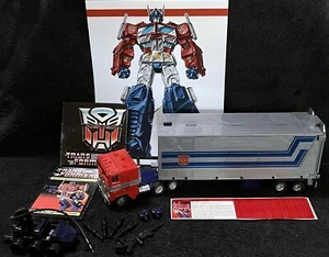 G1 1984 OPTIMUS PRIME • COMPLETE T STAMP CULLEN AUTO • VINTAGE G1 TRANSFORMERS - Picture 1 of 17
