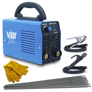 Set: Electrodos Máquina Soldadora Arc 200G 200A Einsteigergerät Inverter de - Imagen 1 de 10