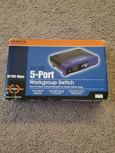 Linksys EtherFast (EZXS55W) 5-Ports External Switch - Picture 1 of 6