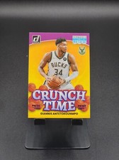 2022-23 Donruss Basketball Giannis Antetokounmpo CRUNCH TIME Purple Press Proof