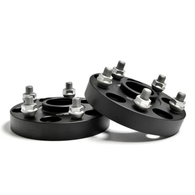 2 espaciadores de rueda de aluminio para aviones de 25 mm 5x114,3 para Infiniti FX35,37,45,50,G35 Foto 1 de 4