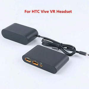 For HTC Vive  Headset Virtual Reality Link Box with Power Adapter Cable Sets - Picture 1 of 10