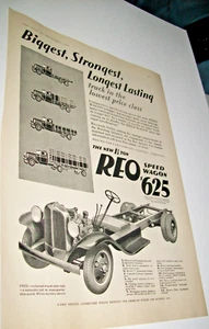 1931 REO 1 1/2 Ton Speed Wagon Truck Builders-mag ad-manu Lansing Mi & Toronto - Bild 1 von 1