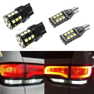 Luces de marcha atrás LED para bombillas blancas Grand Cherokee 2011-2019 7440 921 sin errores - Imagen 1 de 1