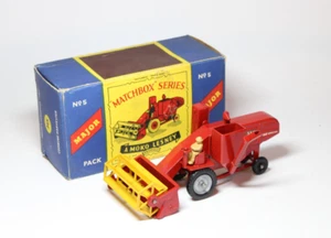 Matchbox Lesney Major Pack M5 Massey Ferguson 780 mietitrebbia - Foto 1 di 2