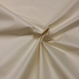 DOWN PROOF TICKING NATURAL 100% COTTON PILLOW FEATHER PROOF FABRIC 10 YARD 62" W - Picture 1 of 3