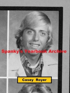 1970s High School Yearbook MIKE NESS & CASEY ROYER ~ SOCIAL DISTORTION ~ D.I. - Picture 1 of 5
