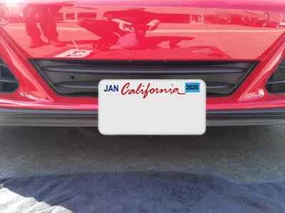 Soporte de matrícula de liberación rápida para 17-19 Porsche 911 Carrera/CarreraS, 4/4S Foto 1 de 4