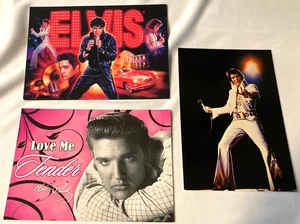 Elvis Presley 3 Postkarten Lot NEU unbesendet lizenziert aus Memphis - Bild 1 von 2