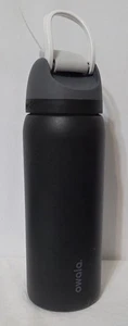Owala FreeSip Borraccia in Acciaio Inox - Nera con Piano Grigio - Foto 1 di 6