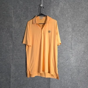 Camisa Polo Peter Millar Summer Comfort Para Hombres Melocotón Talla M Golf Informal Envío Rueda - Imagen 1 de 11