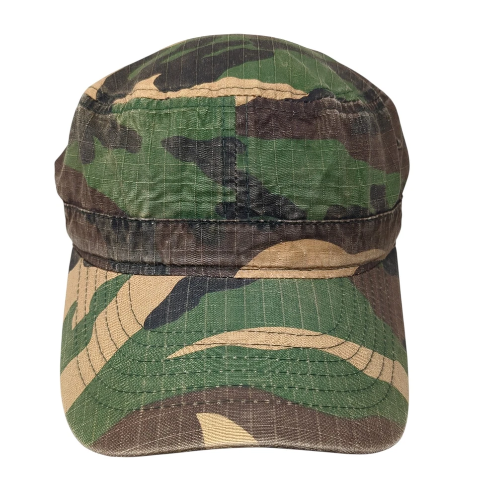 Antigua Gorra Azul Marino Ajustada Cadete Ejército Multicolor Talla Única Ligera Camuflaje en Blanco Foto 1 de 4