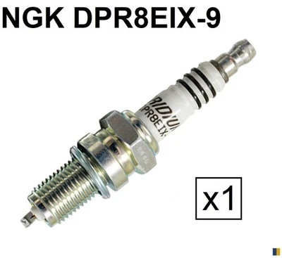 Bougie NGK iridium DPR8EIX-9 - Honda TRX 300 EX 1993-2009 - Photo 1/4