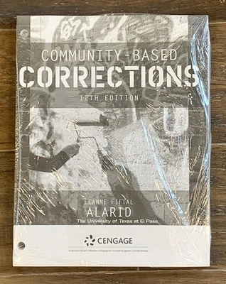 Community-Based Correction 12th Edition Loose-leaf MindTrap NEW Criminal Justice - Image 1 of 3