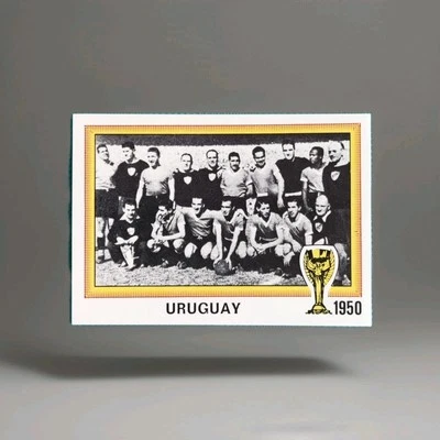 Uruguay Team 1950 - Panini World Cup Story Sticker - Image 1 of 2