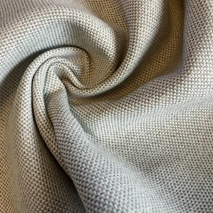 Gray Linen Cotton Blend Fabric by the yard 58" wide - Picture 1 of 5