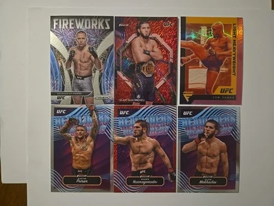Lote UFC. Khabib, Poirier, Islam, GSP, Jon Jones. Foto 1 de 4