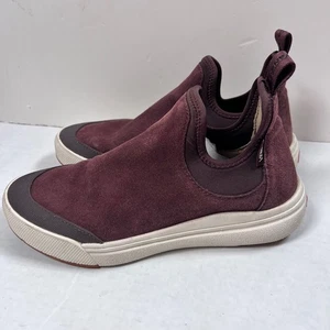Vans Schuhe Herren 7,5 Ultrarange Gore Burgund Wildleder Slipper Schuhe Damen 9 - Bild 1 von 11
