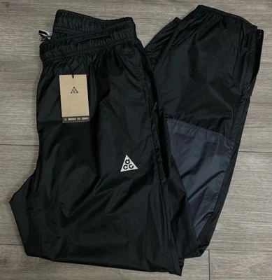 Pantalones Nike ACG Cindercone Windshell resistentes a la intemperie negros XXL nuevos Foto 1 de 4