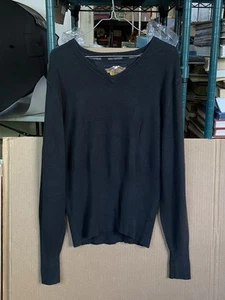 Vintage Harley Davidson Women's Sweater Sweatshirt Bar & Shield Logo Size XL - Picture 1 of 14