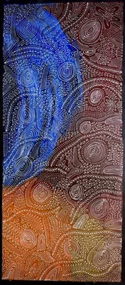 Freda Price Pitjara, Auténtico arte aborigen. Hija de Anna Price Petyarre. Foto 1 de 4