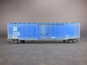 SCALA HO WEATHRED GA RR 130469 GEORGIA FERROVIA STRADA SPINA PORTA 50' BOX AUTO - Foto 1 di 4