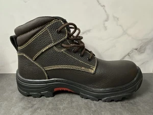 Skechers Arbeitsstiefel Memory Foam Burgin-Congaree 77163S Leder Herren Gr. 12 BRAUN - Bild 1 von 8