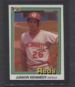 1981 Donruss #424 Junior Kennedy (Reds) Nm-Mt (Flat Rate Ship) - Picture 1 of 1