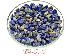 36 gm Parcel LAPIS LAZULI Tumbled Stone Mini Stone #LM07 - Picture 1 of 1