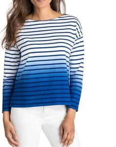 Vineyard Vines Dip Dye Stripe Top Women’s Size XXS NWT - Picture 1 of 5