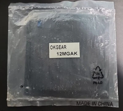 OKGEAR 12MGAK 120mm Black Steel Mesh Fan Filter/Guard, Small Hole NEW! - Image 1 of 2