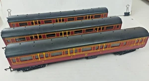 3 x Tri-ang LMS Passenger Coaches inc Brake. OO. - Picture 1 of 9
