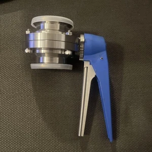 Craft Fittings Manual Tri Clamp Butterfly Valve Plastic Multi-Position 2" - Picture 1 of 8