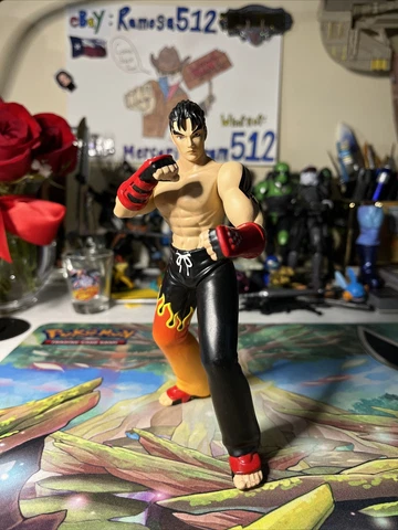 Vintage Rare Epoch Namco Tekken 3 Epoch Jin Kazama Video Game Action Figure 1998 Cover