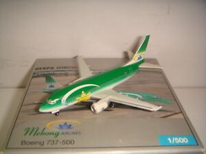 Herpa Wings 500 Mekong Airlines B737-500 "2003s color" 1:500 NG CLUB MODEL