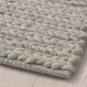 Handmade Wool Rug, Custom Size Chunky Rug, Large Area Rug, Living Room Rug, - Picture 1 of 3
