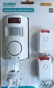 Alarma con Sensor de Movimiento y 2 Controles Remotos - Imagen 1 de 2