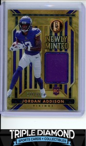 2023 Gold Standard Jordan Addison Newly Minted Rookie Patch #188/399 A247