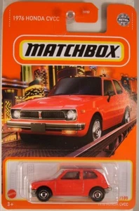 MATCHBOX #21 '76 Honda CVCC, 2022 issue (NEW in BLISTER) - Picture 1 of 3