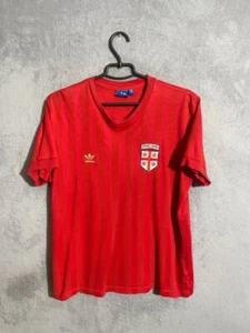 England Team Vintage Retro Replicas Jersey Football Shirt Adidas Men Size M - Picture 1 of 13