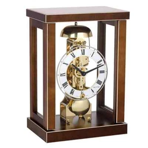 Hermle 23056-030791 Walnut Contemporary Table Clock - Picture 1 of 1